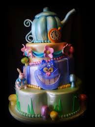 Fill the central gap with a circle of vanilla cake. Alice In Wonderland Cake Cute Cakes Kids Cake Pretty Cakes