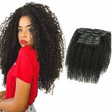 And gorgeous curly hair is the holy grail of hair extensions. China Kbeth Human Hair Extension Clip In For Sex Black Women 2021 Fashion Natural Black Afro Kinky Curly Clips In Human Hair Extensions 7pcs Set120g China Human Hair Extension And Hair Extension