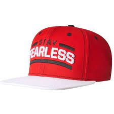 Wwe Nikki Bella Stay Fearless White Brim Snapback Hat Red 15 Liked On Polyvore Featuring Accessories Hats Red Nikki Bella Flat Brim Hat Wwe Nikki Bella