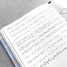 Bullet Journaling For Your Inner Perfectionist Inkbyjeng Beautiful Handwriting Alphabet Lettering Nice Handwriting