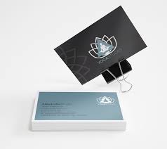 Choose from one of our free yoga business card templates at overnight prints or upload your own design! Yoga Logo And Business Card Serydesign Creative