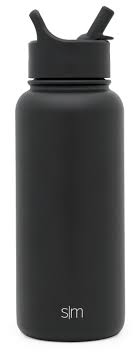 Nike waterbottle straw suction tightness fix. Summit Water Bottle With Straw Lid 32oz Simple Modern