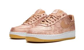 The clot royal blue silk had a resale value of around $600 at first release, and although it has declined with the release of the rose gold color scheme, the royal blue rendition will see a slight rise in resale value as is such the common resale behavior. Air Force 1 Low Clot Rose Gold Silk Regular Box Cj5290 600 Restocks