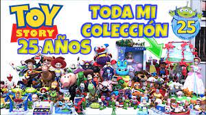Toda Mi Coleccion De Toy Story 25 Aniversario Juguetes 1995 2020 Mattel Hasbro Mcdonalds Youtube