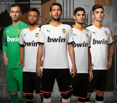 Chevrons face east and west, evoking images of the cannon on the club crest, which has faced both directions in the past. Valencia Cf 2019 20 Puma Home And Away Kits Football Fashion