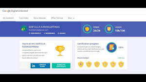 Mar 14, 2021 · 1.1 google digital unlocked module 26 check your knowledge answers. Google Digital Unlocked Certificate 5th Badge Solved Search Engine Basics By Ritesh Singh