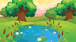 Cartoon Pond Near The Forest Clipart Image Pond scenery illustrations & vectors. cartoon pond near the forest clipart image
