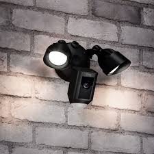 Ring Floodlight Cam Black 8sf1p7 Ben0 88fl001ch000 Best Buy