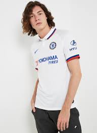 Men's chelsea #11 didier drogba navy & light blue stripes third long sleeve shirt 2014/2015 england football club authentic adidas soccer jerseys $149.99 $59.99 save: Chelsea Fc Stadium Away Jersey White Rush Blue Price In Uae Noon Uae Kanbkam
