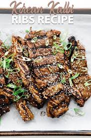 Authentic Kalbi Recipe Korean Short Ribs Billy Parisi Rib Recipes Kalbi Recipe Rib Recipes Grill