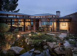 They required about half the floor area that western houses require for the same functions. Japanese Garden Oasis Surrounds A Home On Shores Of Lake Washington