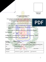 Copy of original passport of foreign worker. Jcf Application Form Arrest Government Information