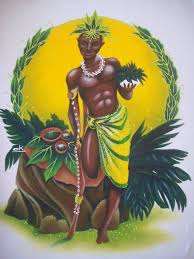 Ossain Es Un Orisha El Rige La Naturaleza Y Es En Si La Naturaleza Misma En El Ser Humano Esta En La Parte Izquierd Religion Yoruba Mitologia Yoruba Religion