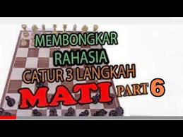 Kunci jawaban tematik kelas 3 tema 7 halaman 110. Membongkar Rahasia Catur 3 Langkah Mati Master Catur Part 6 Youtube
