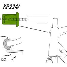 cannondale kp224 brake hose guide h tube for supersix evo synapse carbon