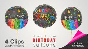 Happy Birthday Celebrations Photo Gallery Project For After Effects Videohive Happy Birthday Celebration Helium Balloons By Mehmetsuer Videohive