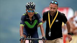 Nairo quintana (col) nacido en 04/02/1990 movistar team/col. Rajada Del Padre De Nairo Quintana Contra El Movistar