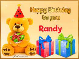 We did not find results for: Happy Birthday Randy