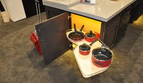 custom finished) kitchen cabinets