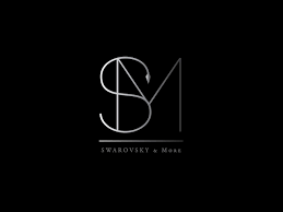 Black And Gold Logo Maker Logo Design By Jo L For Logo For Swarovski More S M Design 6597394 Branding Design Logo Design Studio Logo Monogram Logo Design