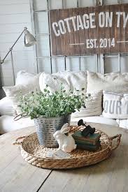 What S On My Coffee Table S April 2015 Farmhouse Coffee Table Decor Coffee Table Centerpieces Round Coffee Table Decor