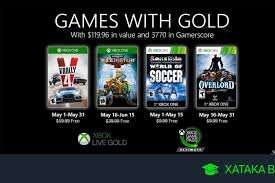 Si aún no tienes una cuenta en xbox live , pues, ¿qué estás esperando?, el servicio es de registro grat. Juegos De Xbox Gold Gratis Para Xbox One Y 360 De Mayo 2020