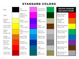 70 unmistakable ansi colors chart