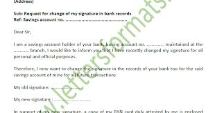 Below are the mentioned details to include when writing a bank account confirmation letter: Application Letter For Change Of Signature In Bank Account