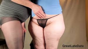 Thick MILF Fingered in Her G String Thong: BBW Porn feat. GreatLateDate |  xHamster