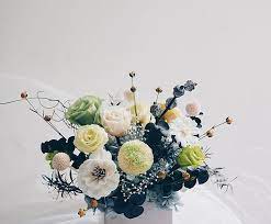 'of green leaf, bird, and flower' is. Gfd Green Leaf Forest No Withered Flowers Flower Gifts New Home Gifts Opening Ceremony Shop Grace Floral Design Dried Flowers Bouquets Pinkoi