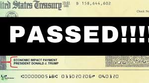 Second 1 200 Stimulus Check Passes House What Next Youtube
