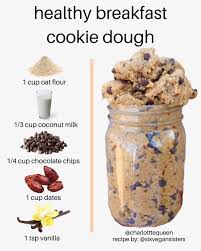 Calorie Guide On Instagram Who Says Cookie Dough Cant Be Healthy Post By Charlott In 2020 Healthy Cookie Dough Breakfast Cookies Healthy Healthy Vegan Cookies