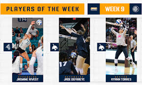 Texas State's Defraeye and Torres & Coastal Carolina's Rivest Named Sun  Belt Volleyball Players of the Week