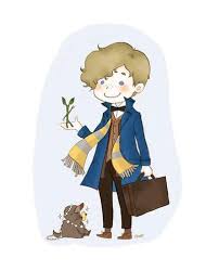 Newt Scamander Niffler Bowtruckle Http Berryfranny Deviantart Com Art Newt Scamander 65155 Harry Potter Fantastic Beasts Fantastic Beasts Newt Scamander