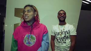 6ix9ine In Vienna Studio Session With Lacrim Fck Them Merch Worldwide Delivery 10 Shipping Around The World Https Ift Tt 2dnfjuh Inst Women Rapper Merch