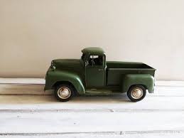 Vintage Pick Up Verde Estilo Retro Miniatura De Camion Etsy Retro Fashion Retro Vintage Green