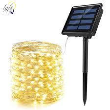 Super Sale 4ea46 50 100 200 Led Solar Light Waterproof Fairy Garland Lights String Outdoor Holiday Christmas Party Wedding Solar Lamp Decor Cicig Co