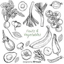 Baixe Frutas E Legumes Desenhados A Mao Gratuitamente How To Draw Hands Fruits Drawing Learn Art