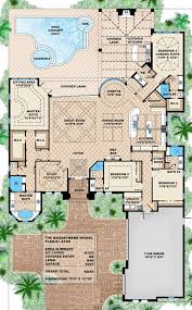 You will also find this plan in the west indies style category. House Plan 1018 00206 Luxury Plan 4 100 Square Feet 4 Bedrooms 4 5 Bathrooms In 2021 Florida House Plans Mediterranean Style House Plans Luxury House Plans