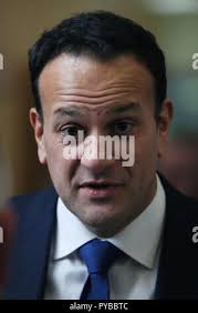 Taoiseach Leo Varadkar at the Rath Mor Centre in the Creggan during his  visit to Londonderry. Picture date: Friday October 26, 2018. See PA story  ULSTER Taoiseach. Photo credit should read: Brian