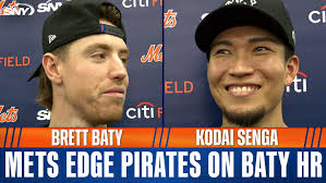 Carlos Mendoza talks 'confident' Brett Baty and 'impressive' Kodai Senga in  Mets win over Pirates