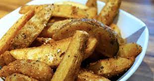 Recipe This Crispy Air Fryer Potato Wedges Recipe Potato Wedges Recipe Potato Wedges Baked Recipes
