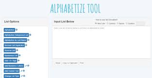 Here is the youtube video for cba song (the backwards alphabet song). Free Online Alphabetical Order Tool Word Counter Blog