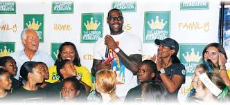He has been married to savannah brinson james since september 14, 2013. Lebron James Family Foundation Is Now Helping Parents Earn Their Geds Scene And Heard Scene S News Blog
