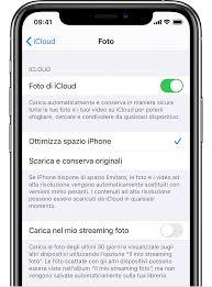 Gestire Lo Spazio Di Archiviazione Per Foto E Video Supporto Apple