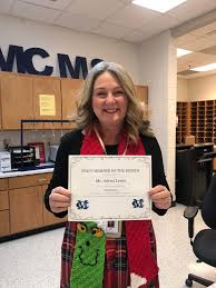 Congratulations to our Teachers and Staff Member of the Month! Veteran- Ms.  Deanna Clark Rookie- Ms. Breanna Dunaway Staff- Ms. Adena Lewis