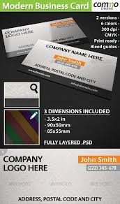 Also, when you're designing or choosing a template, remember that business card dimensions may include a bleed area, which is extra space for. Modern Business Card Design All Sizes Premium Template Cardview Net