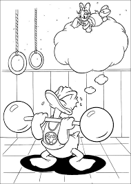 This allows children to use their imagination while filling the pictures with colors. Free Printable Coloring Pages Donald Duck 9