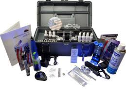 The super windshield repair kit is designed to provide the vehicle owner everything they need to repair small damages on their laminated glass windscreens. Professional Windshield Rock Chip Glass Repair Kit Or System