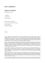 Codri de aramă pădure de argint văzduhul tămâiet râuri sclipitoare flori de miere pline aerul văratic izvoare zdrumicate cuibar rotind de ape. Calameo Orion Va Rasari Poul Anderson
